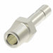 1180X8X8 by Danfoss | Push to Connect Adapter | Stem Adapter | 1/2" Male Pipe x 1/2" Tube Insert | Nickel Plated Brass