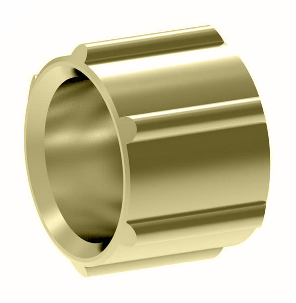 1261X6 by Danfoss | Polyline Flareless Adapter | Nut | 3/8" Tube OD | Brass