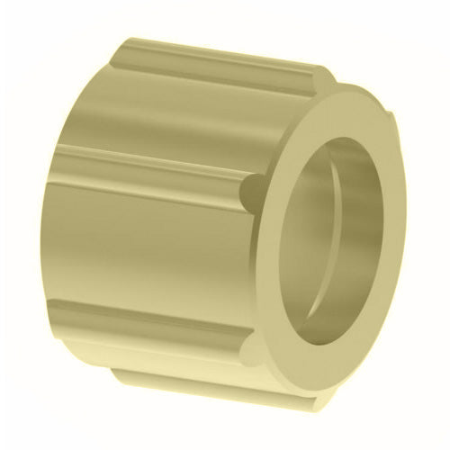 1261X4 by Danfoss | Polyline Flareless Adapter | Nut | 1/4" Tube OD | Brass