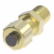 1268X6 by Danfoss | Polyline Flareless Adapter | Male Connector | 3/8" Tube OD x 1/4" Male NPTF | Brass