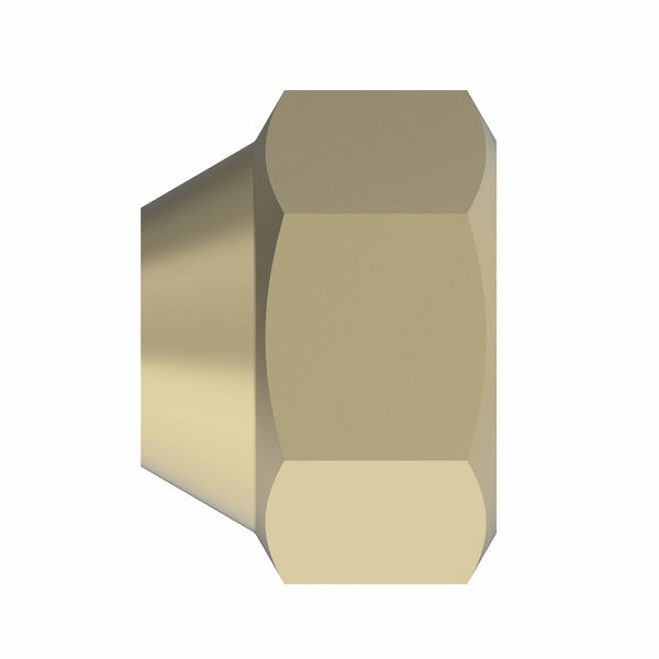 40X3 by Danfoss | SAE 45° Flare Cap | 3/16" Tube OD | Brass