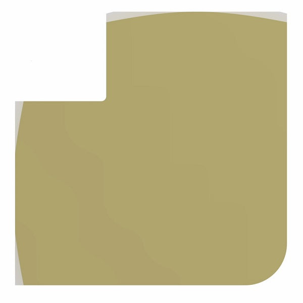 452X6 by Danfoss | Female NPTF/Inverted Flare 90° Elbow Adapter | 1/4" Female NPTF x 3/8" Female SAE Inverted Flare | Brass