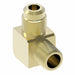 49x8 by Danfoss | Male Pipe/ SAE 45° Flare 90° Elbow Adapter| 3/8" Male NPTF x 1/2" Male SAE 45° Flare | Brass