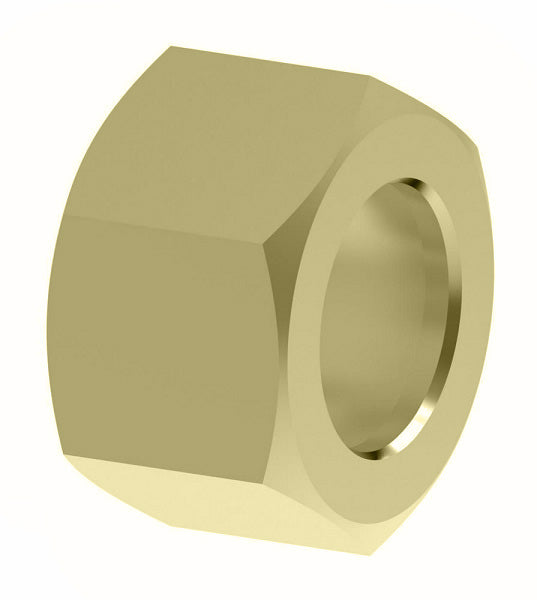 611X4 by Danfoss | SelfAlign Adapter | Nut | 1/4" Tube OD | Brass