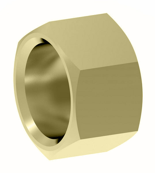 611X8 by Danfoss | SelfAlign Adapter | Nut | 1/2" Tube OD | Brass
