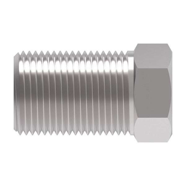 7896X3 by Danfoss | Inverted Flare Tube Nut (Long) | 3/16" Tube OD | Steel