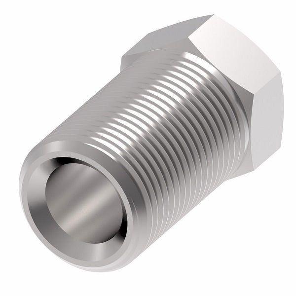 7896X4 by Danfoss | Inverted Flare Tube Nut (Long) | 1/4" Tube OD | Steel