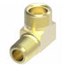 B69X4 by Danfoss | Compression Fitting | Male Connector 90° Elbow (Body Only) | 1/4" Tube OD x 1/8" Male NPTF | Brass