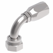 EJ5362-1616S by Danfoss | Female ORS Swivel 90° Tube Elbow Field Attachable Fitting | FC800 EverCool | -16 Female O-Ring Face Seal Swivel x -16 Reusable Hose End | Steel
