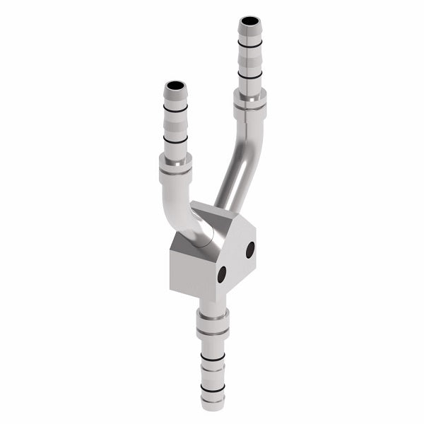 EJ5096080808S EZ Clip System by Danfoss Female "Y" Splicer 3 Hos