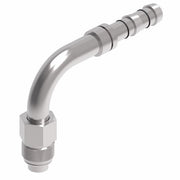 FJ3019-10-1016S E-Z Clip System by Danfoss | Male O-Ring 90° Elbow (Short Pilot) | A/C Refrigeration Fitting | -10 Male O-Ring Short Pilot x -16 Hose Barb| Steel