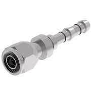 FJ3632-0806S E-Z Clip System by Danfoss | Female O-Ring (Long Pilot) | A/C Refrigeration Fitting | -08 Female O-Ring Long Pilot x -06 Hose Barb | Steel