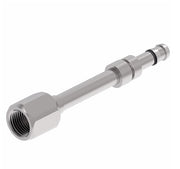 FJ3731-1010S E-Z Clip System by Danfoss | Female JIC 37° Flare | A/C Refrigeration Fitting | -10 Female JIC 37° Flare x -10 Hose Barb| Steel
