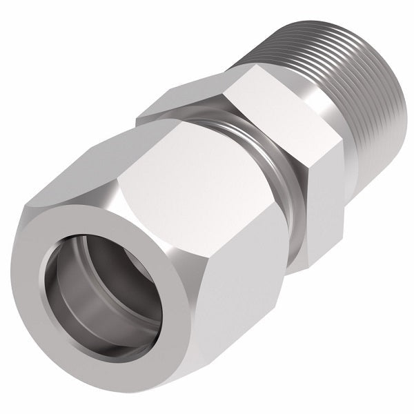 7205X6 Ermeto by Danfoss | 7000 Series | Male Connector | 3/8" Male NPTF x 1/4" Tube OD | Steel
