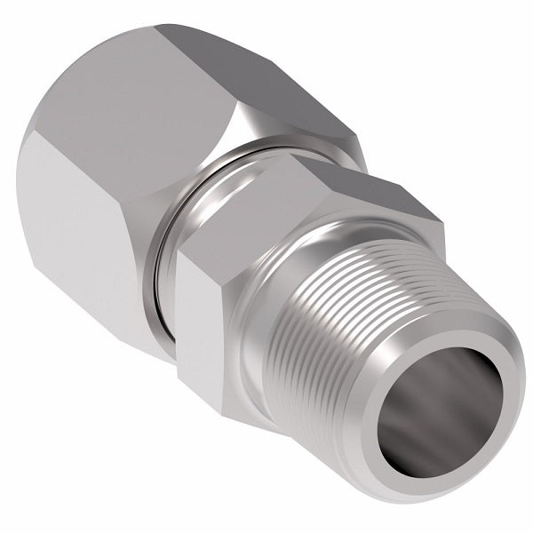 7205X6X2 Ermeto by Danfoss | 7000 Series | Male Connector | 3/8" Male NPTF x 1/8" Tube OD | Steel