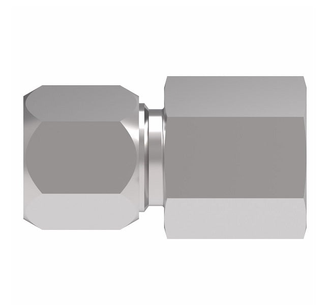 7255X6X6 Ermeto by Danfoss | 7000 Series | Female Connector | 3/8" Female NPTF x 3/8" Tube OD | Steel