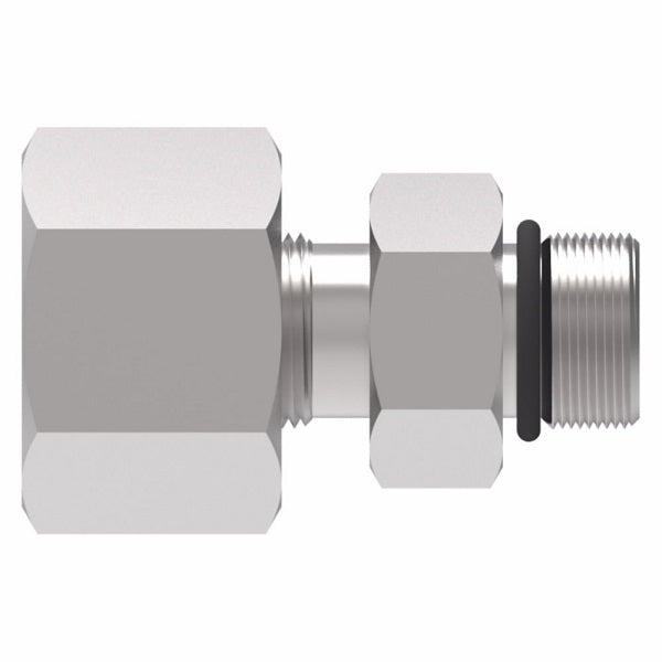 Compression Tube Fitting Union 1/2 Tube OD Adapter Stainless Steel 31