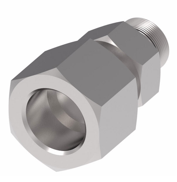 7315X6 Ermeto by Danfoss | 7000 Series | O-Ring Connector | 3/8" Male O-Ring Boss x 3/8" Tube OD | Steel
