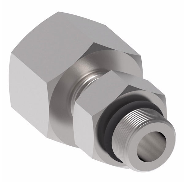 7315X4 Ermeto by Danfoss | 7000 Series | O-Ring Connector | 1/4" Male O-Ring Boss x 1/4" Tube OD | Steel