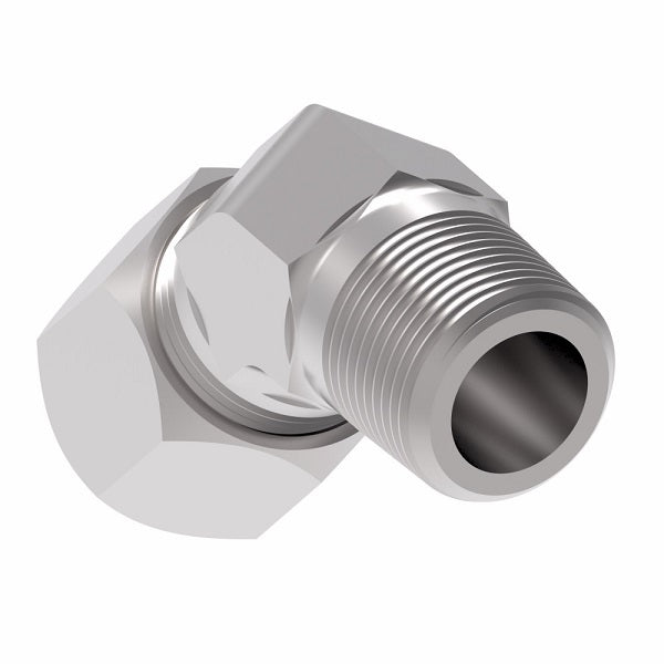 7355X16 Ermeto by Danfoss | 7000 Series | Male 45° Elbow Connector | 1" Male NPTF x 1" Tube OD | Steel