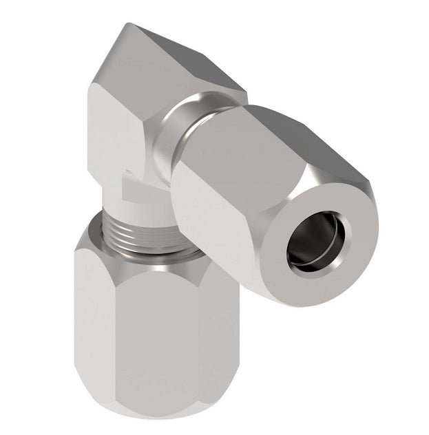 7505X16 Ermeto by Danfoss | 7000 Series | Tube Union 90° Elbow Connector | 1" Tube OD x 1" Tube OD | Steel