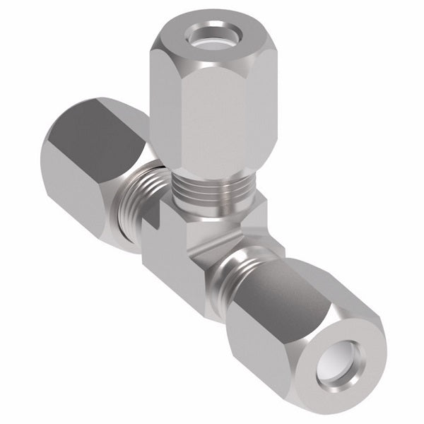 7705X5 Ermeto by Danfoss | 7000 Series | Union Tee | 5/16" Tube OD | Steel