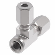 7805X6 Ermeto by Danfoss | 7000 Series | Female NPTF Run/Tube Tee | 3/8" Tube OD x 1/4" Female NPTF x 3/8" Tube OD | Steel