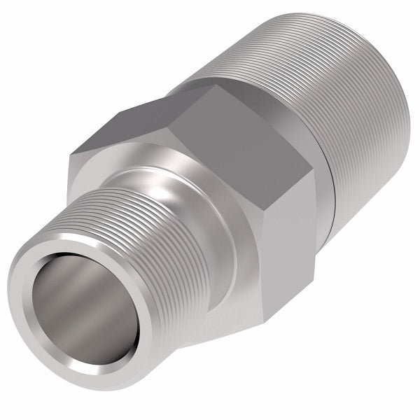 B7205X6x8 Ermeto by Danfoss | 7000 Series | Male Connector (Body Only) | 3/8" Male NPTF x 1/2" Tube OD | Steel