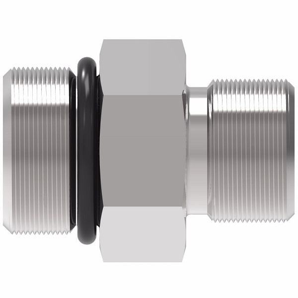 B7315X16 Ermeto by Danfoss | 7000 Series | O-Ring Connector (Body Only) | 1" Male O-Ring Boss x 1" Tube OD | Steel