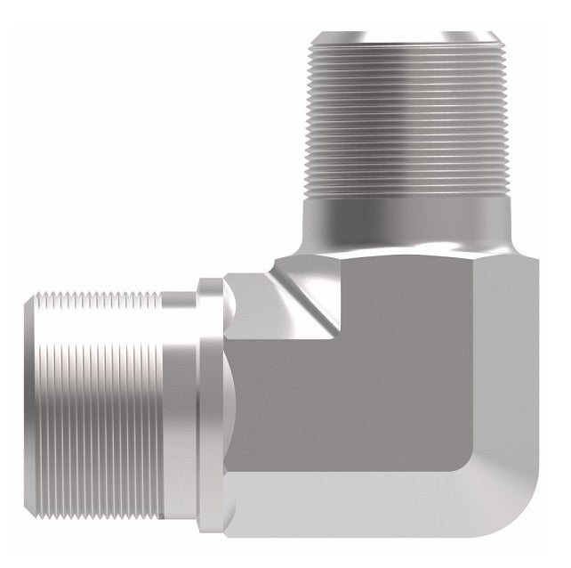 B7405X10X6 Ermeto by Danfoss | 7000 Series | Male Pipe/Tube 90° Elbow Connector (Body Only) | 3/8" Male NPTF x 5/8" Tube OD | Steel