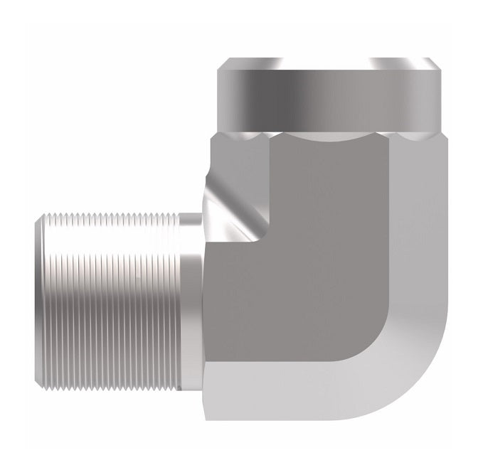 B7455X10 Ermeto by Danfoss | 7000 Series | Female Pipe/Tube 90° Elbow Connector (Body Only) | 1/2" Female NPTF x 5/8" Tube OD | Steel