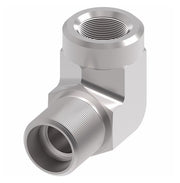 B7455X6X6 Ermeto by Danfoss | 7000 Series | Female Pipe/Tube 90° Elbow Connector (Body Only) | 3/8" Female NPTF x 3/8" Tube OD | Steel