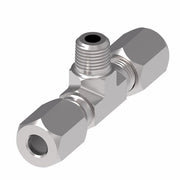 B7605X6 Ermeto by Danfoss | 7000 Series | Male Pipe Branch/Tube Tee (Body Only) | 3/8" Tube OD x 3/8" Tube OD x 1/4" Male NPTF | Steel