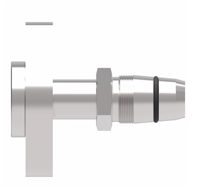 GA25126-16 by Danfoss | BOCK Hose Nipple Field Attachable Fitting | FC800 EverCool | -12 Hose Size x -12 Tube Size | Steel