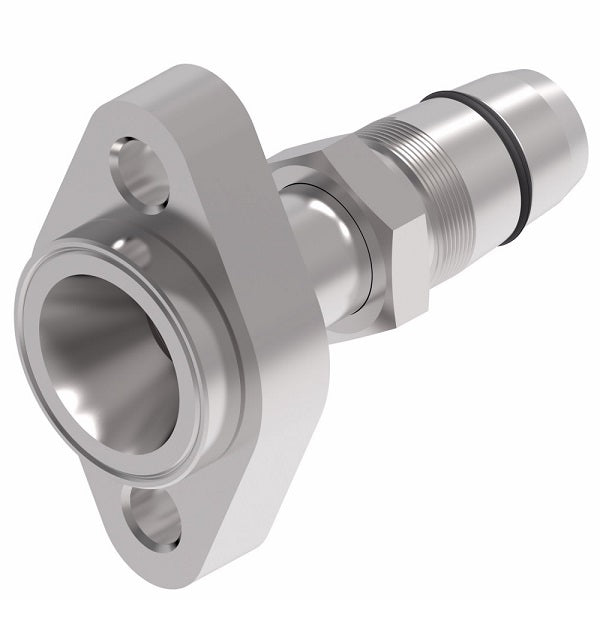 GA25126-20 by Danfoss | BOCK Hose Nipple Field Attachable Fitting | FC800 EverCool | -20 Hose Size x -20 Tube Size | Steel