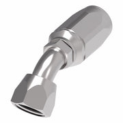 1RA16FJA16 Weatherhead by Danfoss | Female 37° JIC Swivel 45° Elbow Field Attachable Fitting for 1 Wire Braided Hose | 1R Series | Complete Fitting | -16 Female 37° JIC Swivel x -16 Reusable Hose End | Steel