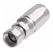 1RA8FJ8 Weatherhead by Danfoss | Female 37° JIC Swivel Field Attachable Fitting for 1 Wire Braided Hose | 1R Series | Complete Fitting | -08 Female 37° JIC Swivel x -08 Reusable Hose End | Steel