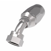 2RA8FRA8 Weatherhead by Danfoss | Female ORS Swivel 45° Elbow Field Attachable Fitting for 2 Wire Braided Hose | 2R Series | Complete Fitting | -08 Female O-Ring Face Seal Swivel x -08 Reusable Hose End | Steel