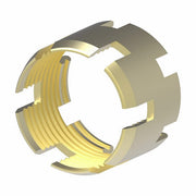 33806-A Weatherhead by Danfoss | Sleeve for Field Attachable Fitting | 338 'B' Series DOT | -06 Hose ID | Brass