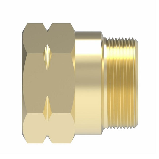 33806-D Weatherhead by Danfoss | Nut for Spring Guard for Field Attachable Fitting | 338 'B' Series DOT | -06 Hose ID | Brass