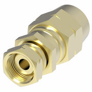 33808B-Y78 Weatherhead by Danfoss | Female Connector Field Attachable Fitting | 338 'B' Series DOT | -08 Female UNF x -08 Reusable Hose End | Brass