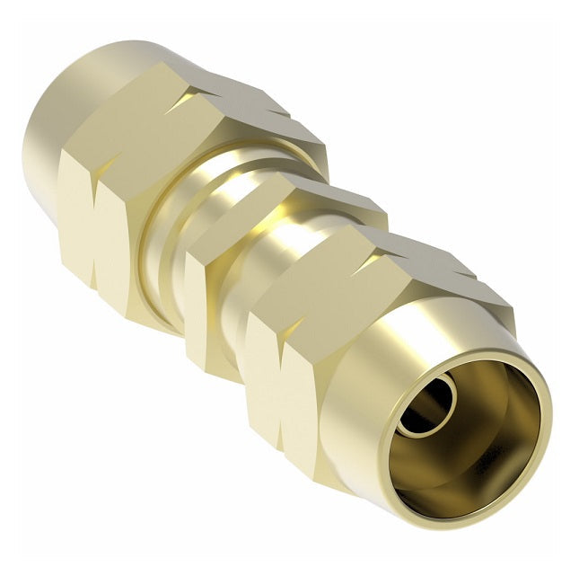 33806B-Y06 Weatherhead by Danfoss | Hose Mender Field Attachable Fitting | 338 'B' Series DOT | -06 Reusable Hose End x -06 Reusable Hose End | Brass