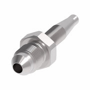 4203-8-8S Weatherhead by Danfoss | Male 37° JIC Flare Field Attachable Fitting for 1 & 2 Wire Braided Hose | Nipple Assembly | -08 Male 37° JIC Flare x -08 Reusable Hose End | Steel