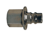 EA4F3 Dixon 1/2" Steel Hydraulic Water-Blast Quick Plug - 3/8" - 18 NPTF Thread