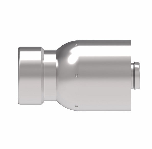EJ5611-0808S Aeroquip by Danfoss | LifeSaver Braze on Hose End 100R5 Crimp Fitting | FJ Series | -08 Braze x -08 Hose Barb | Steel