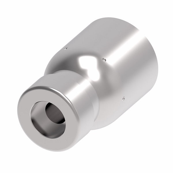 EJ5611-1010S Aeroquip by Danfoss | LifeSaver Braze on Hose End 100R5 Crimp Fitting | FJ Series | -10 Braze x -10 Hose Barb | Steel