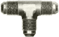 FBE2063 (FCE2063) Eaton Aeroquip® -08 Male AN x -08 Male AN x -08 Male AN Tee Adapter - Nickel-Plated Aluminum