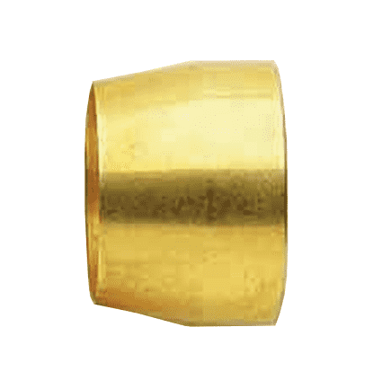 FBM3721 (FCM3721) Eaton Aeroquip® -04 Replacement Sleeve for Teflon™ Hose Fittings - Brass (Pack of 5)