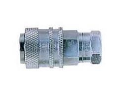 FBM3081 (FCM3081) Eaton Aeroquip® Quick-Disconnect Pressure Sensing Coupling - 1/4" Female Coupling x 1/8-27 NPTF Female Pipe