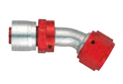 FBM4273 Eaton Aeroquip® -08 Lightweight Crimp S.A.E. 37° (JIC/AN) Swivel 30° Elbow Fitting